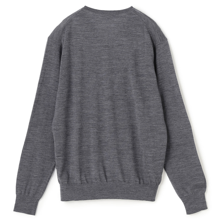 MARK & LONA グレー Vネックセーター マーク&ロナ グレー Vネックセーター MARK & LONA グレー V